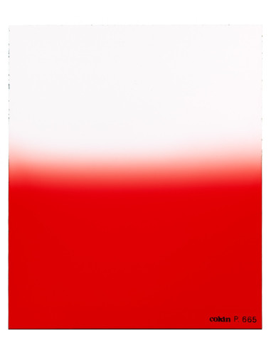 Filtre Dégradé Fluo Rouge 2 - Taille M (série P)