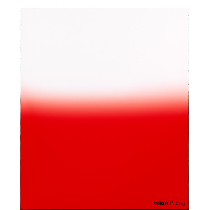 Filtre Dégradé Fluo Rouge 2 - Taille M (série P)
