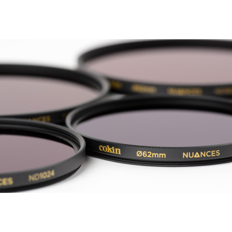 COKIN NUANCES - Filtre Densité Neutre vissant ND1024 - 62mm
