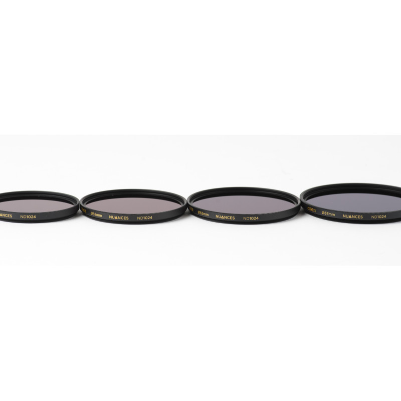 COKIN NUANCES - Filtre Densité Neutre vissant ND1024 - 67mm