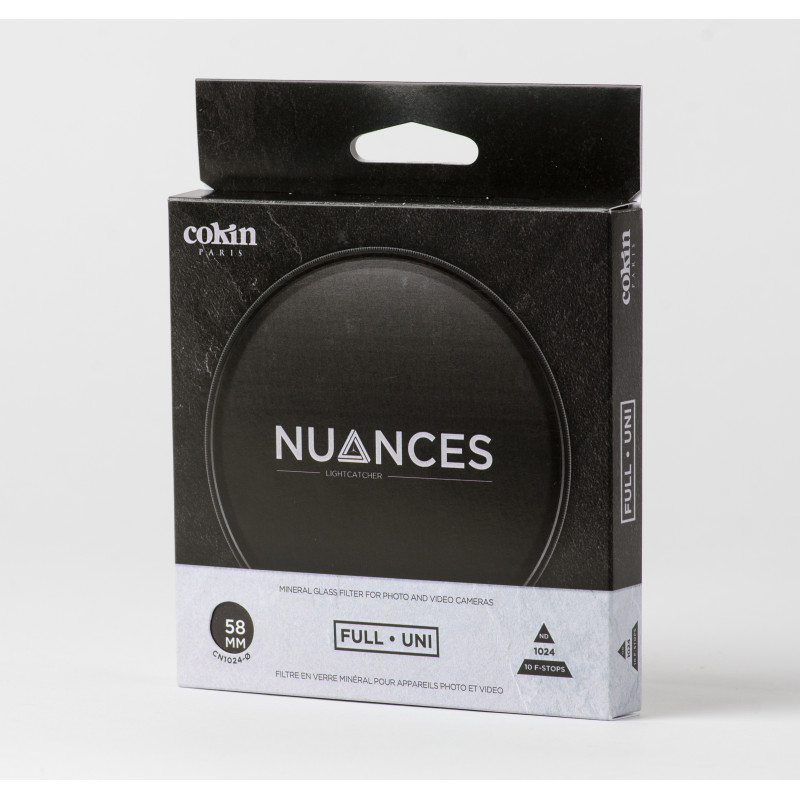 COKIN NUANCES - Filtre Densité Neutre vissant ND1024 - 77mm