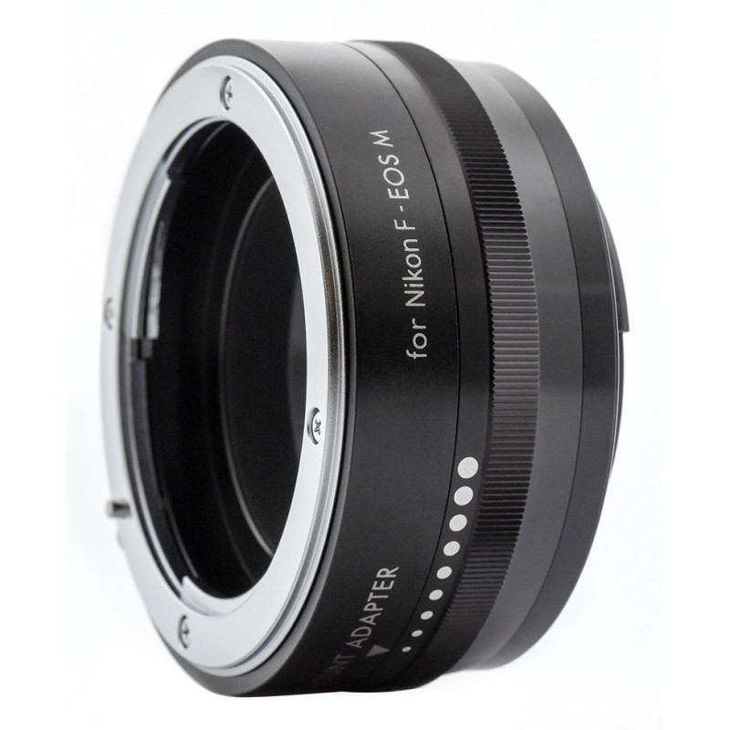 KENKO - Bague d'adaptation pour optiques en monture Nikon F vers Canon EOS-M.