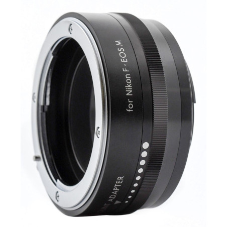 KENKO - Bague d'adaptation pour optiques en monture Nikon F vers Canon EOS-M.