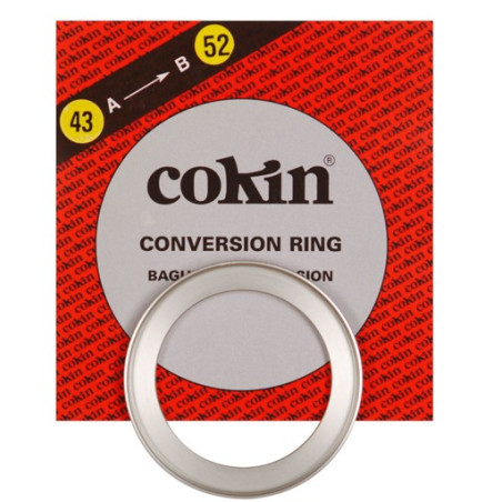 Bague de Conversion allant 43mm au 52mm - Couleur Argent