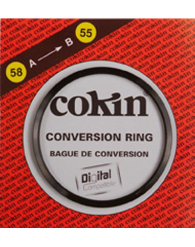 Bague de Réduction allant 58mm au 55mm - Couleur Noir 2