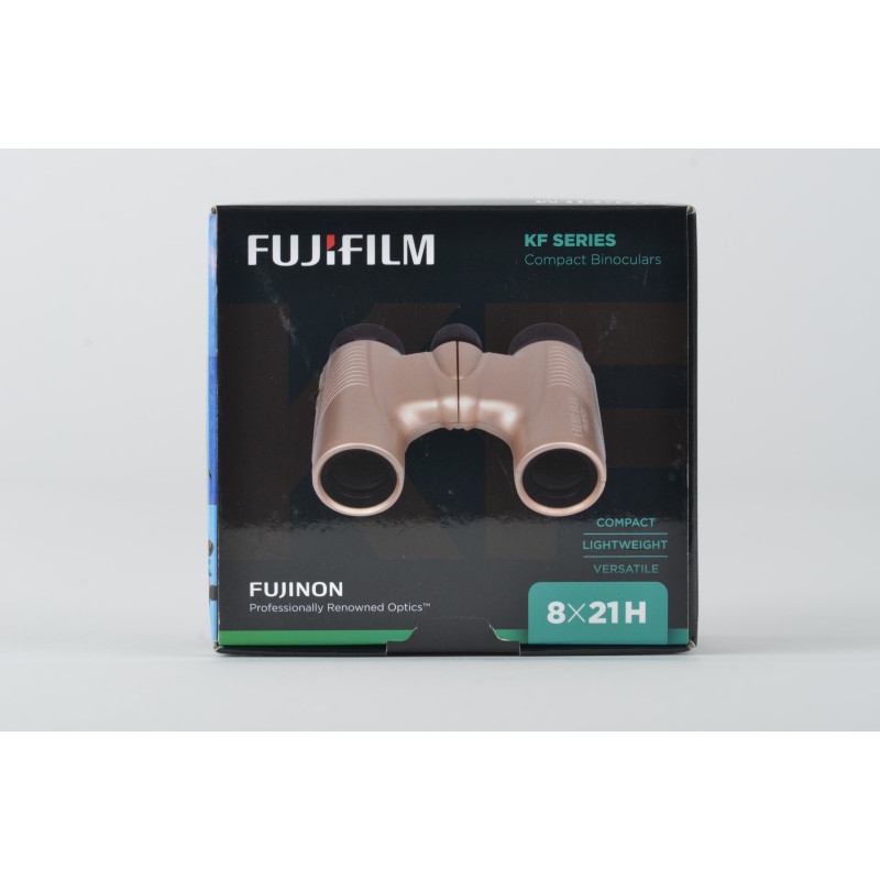 FUJIFILM - Gold compact binoculars 8x21H Series