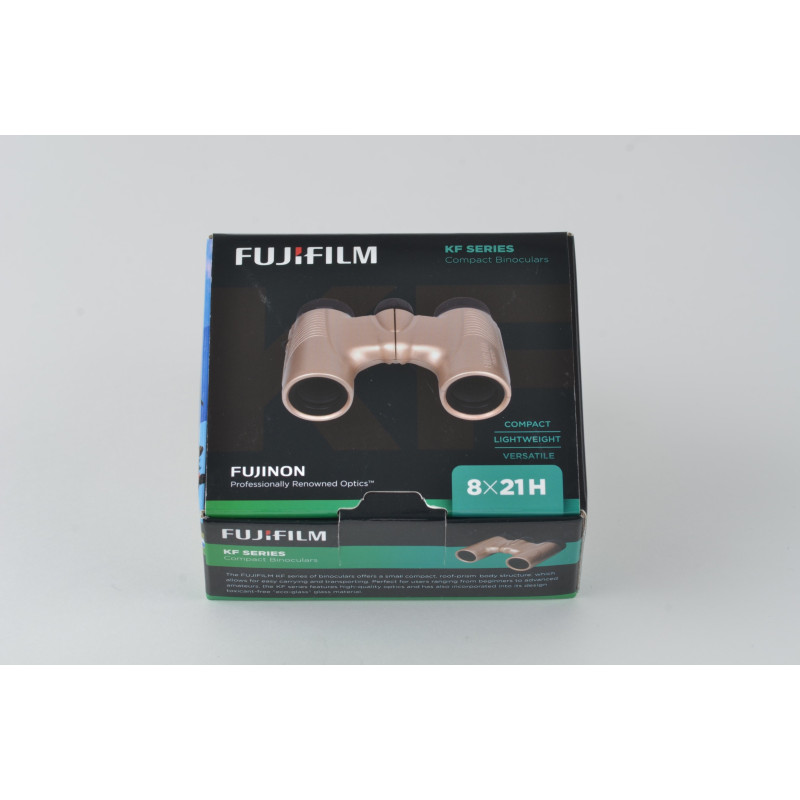 FUJIFILM - Gold compact binoculars 8x21H Series