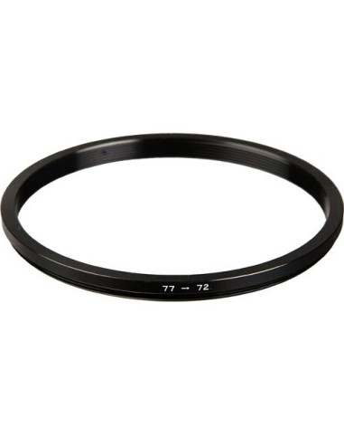 Bague de Réduction allant 77mm au 72mm - Couleur Noir