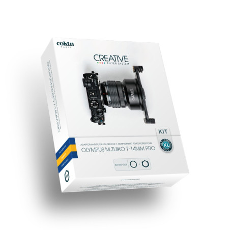 COKIN CREATIVE - Ensemble Bague pour OLYMPUS 7-14mm F2.8 + Porte-filtres - Taille XL 130mm (X-Pro)