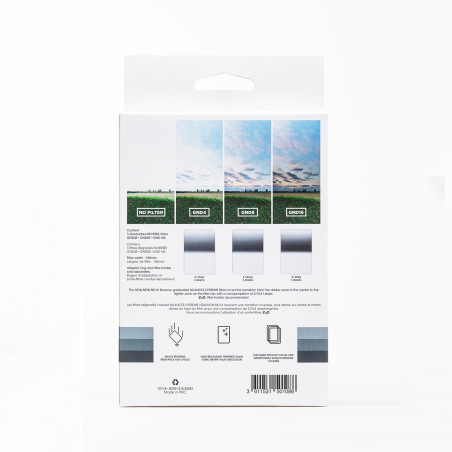 Kit Dégradés Inversé NUANCES Extreme GND4SR, GND8R, GND16R - Taille L