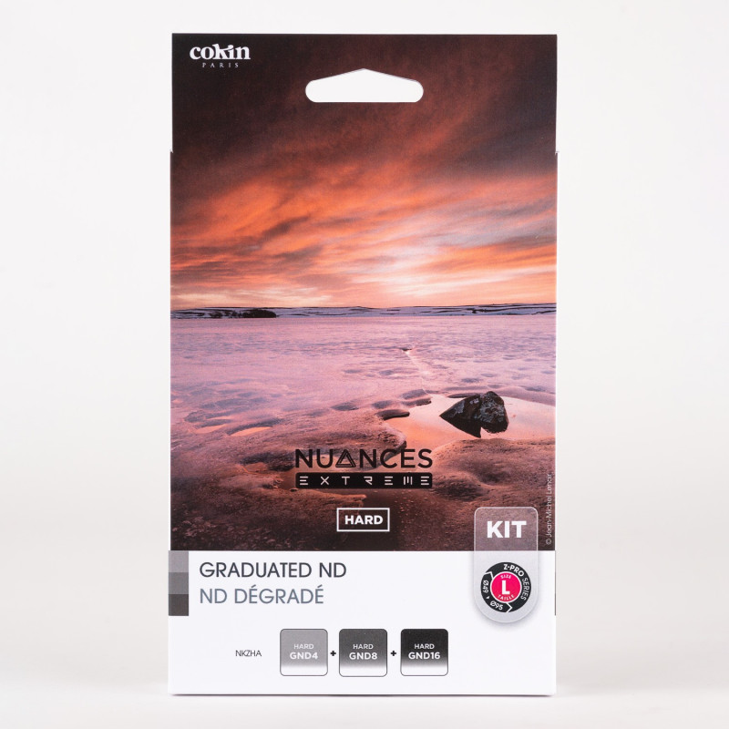 NUANCES Extreme Hard Graduated GND4H, GND8H, GND16H Kit - L size