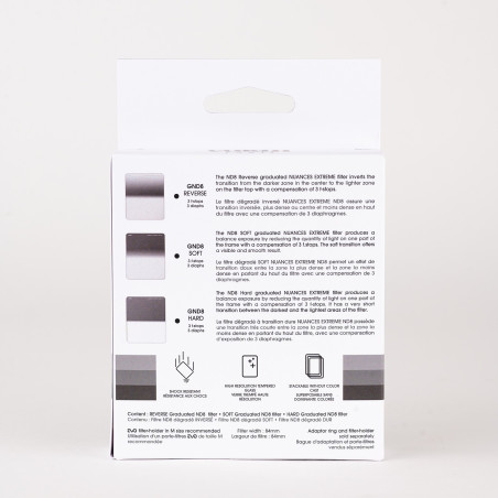 Kit Transitions NUANCES Extreme GND8R, GND8S, GND8H - Taille M