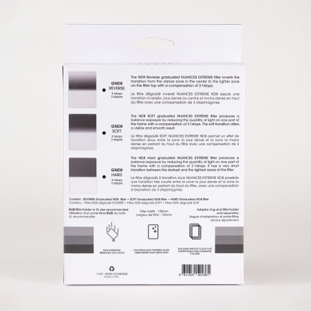 Kit Transitions NUANCES Extreme GND8R, GND8S, GND8H - Taille XL